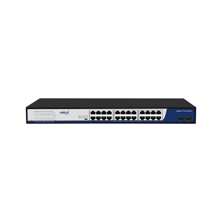 سوئیچ شبکه 24 پورت HRUI مدل HR901-AFG-242S-300
