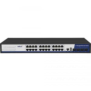 سوئیچ 24 پورت HRUI مدل HR-SWTG3424S