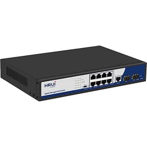 سوئیچ 8 پورت HRUI مدل HR-AFGM-82NS