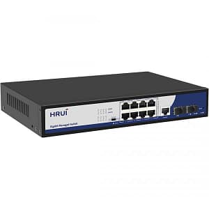 سوئیچ 8 پورت HRUI مدل HR-SWG2082NS